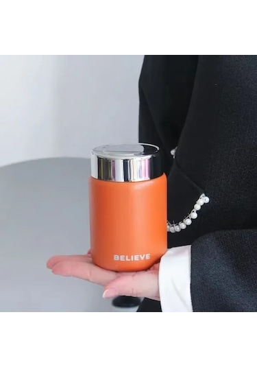 Dashanshop Pembe Paslanmaz Çelik Mini Termos Kavanoz Sızdırmaz Izolasyonlu Çorba Kap Pembe