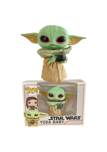 Star Wars The Mandalorian Grogu Baby Yoda Pop Stil 3 Boyutlu Figür