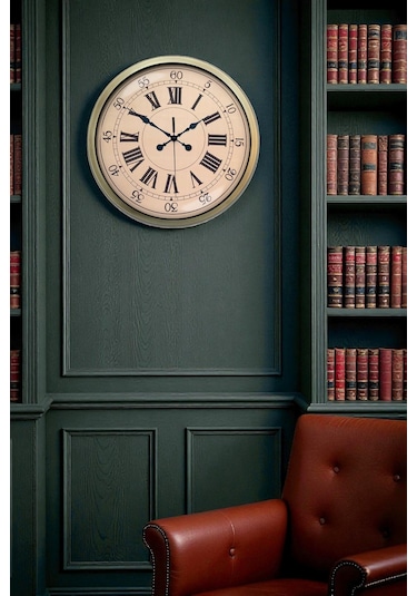Büro Ev Ofis Hediyesi İçin 40cm Retro Tip Duvar Saati Diğer
