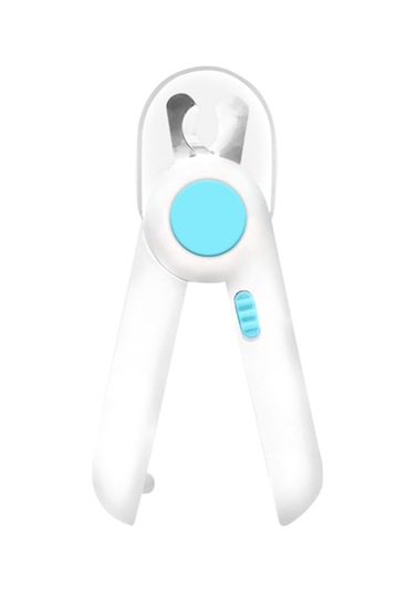 Geekyou Kedi Köpek Led Işıklı Tırnak Kesici, Kan Damarı Gördürücü, Ergonomik Tasarım, Paslanmaz Çelik, Mavi Renk