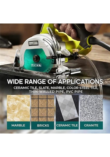 Kompozit Çok Fonksiyonlu Kesme Testere Bıçağı, 4 İnç Çap 3pcs