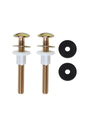 Evrensel Tuvalet Kapağı Vidaları 2'li Paket - Kasap Sabitleme B Diğer