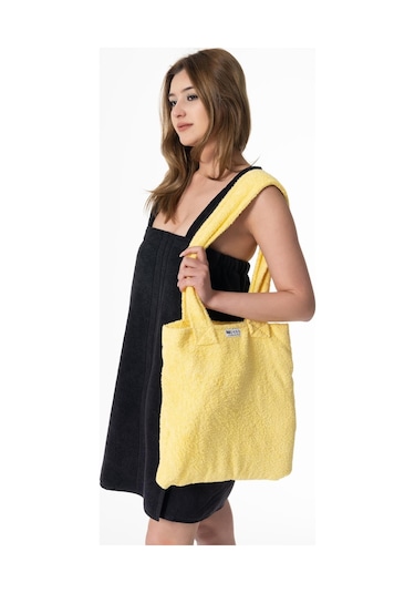 Plaj Çantası+plaj Havlusu Şezlong Havuz Deniz Omuz Çantalı Havlu 001