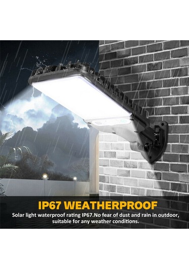 Tenfowee Güneş Enerjili Led Duvar Lambası: Uzaktan Kumandalı Ve Hareket Sensörlü Bahçe Aydınlatması