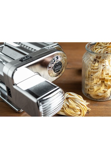 Marcato Atlas 150 Elektrikli Motorlu Makarna Kesme Makinası Gümüş