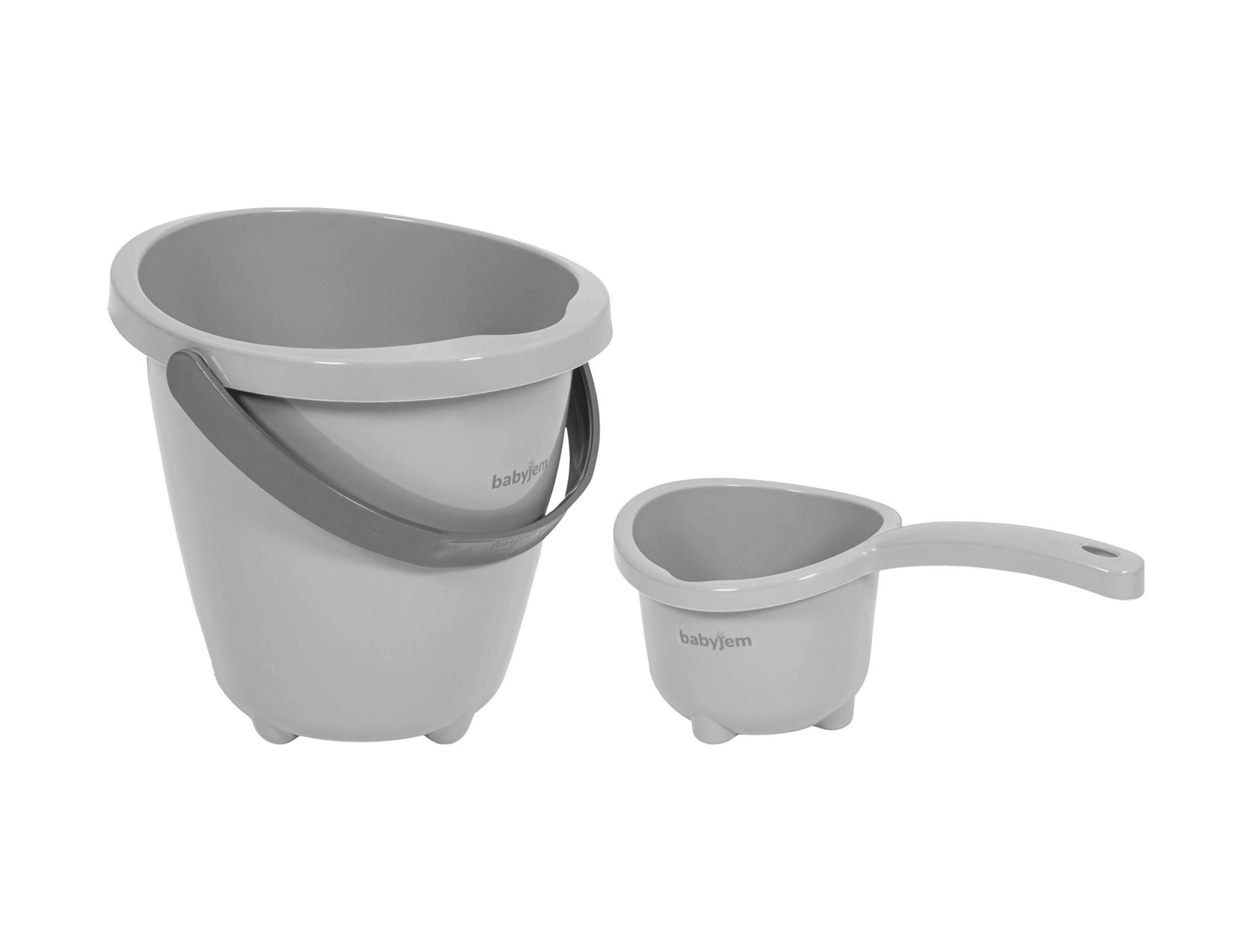 Babyjem 921 Elegant Kova & Maşrapa Set Gri