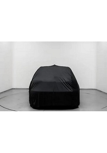 Mitsubishi COLT Kumaş Logolu Oto Branda - Penye Örtü SİYAH