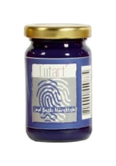 Lutart Linol Baskı Mürekkebi 100 Ml. Mavi