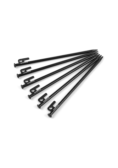 Springsun 8/12 İnç Ağır Hizmet Tipi Çelik Kamp Kazıkları - 6 Parça - Çadır Ve Gölgelik İçin Dayanıklı Outdoor Çivileri Diğer