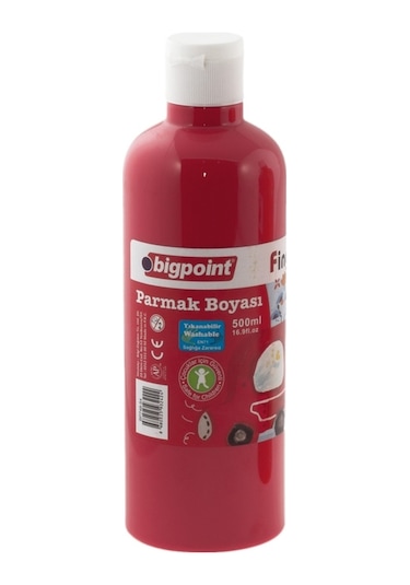 Bigpoint Parmak Boyası 500 ML Kırmızı N11.219