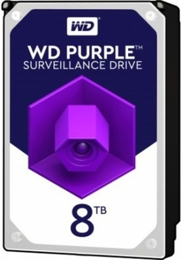 8tb Wd Purple Sata 6gb/s 256mb Dv 7x24 Wd85purz