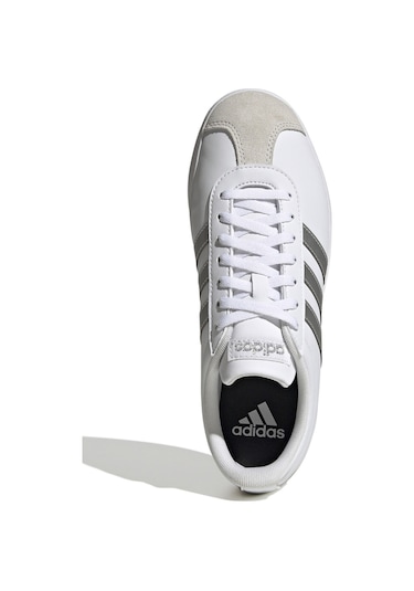 Adidas Vl Court Base Beyaz Kadın Sneaker Beyaz-gumus Beyaz - Gümüş