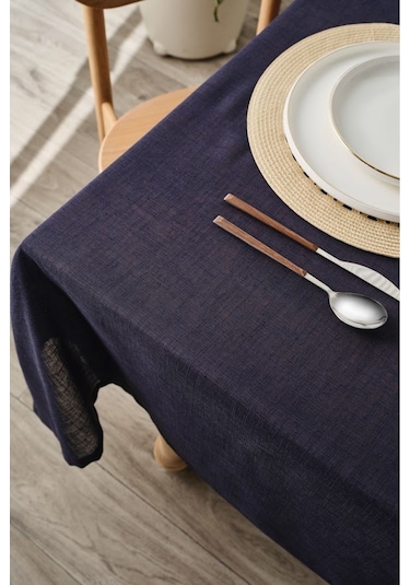 Karaca Christina Masa Örtüsü 140 X 200 Cm Mavi Mavi
