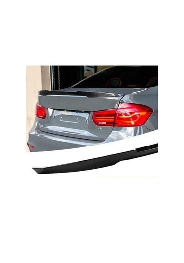 Bmw 3 Serisi F30 M4 Style Bagaj Üstü Spoiler Piano Black
