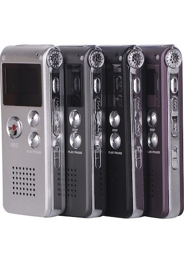 Monyee 16gb Usb Şarj Edilebilir Yüksek Kaliteli Dijital Ses Kaydedici - Dsp Gürültü Azaltma, Mp3 Çalar, Taşınabilir
