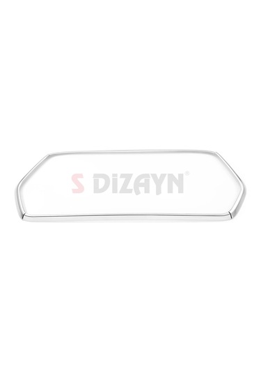 S-Dizayn  Ford Transit Krom Ön Panjur Çerçevesi Geniş Model 4 Prç. 2018 Ve Üzeri