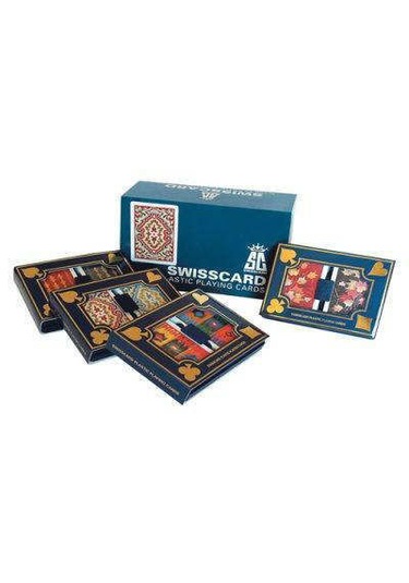 2 Deste Starcard Plastik Iskambil Oyun Kartı 2 Deste Bir Arada