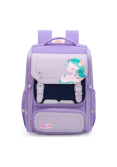 My Topped 2-4 Sınıflarda Okul Çantaları Mıc7go Popüler Yeni Sırt Çantası İçin İlkokul Öğrencileri Mor Mor