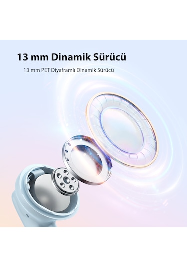 Qcy T13 Pro Bluetooth 6.0 Kulak İçi Kulaklık