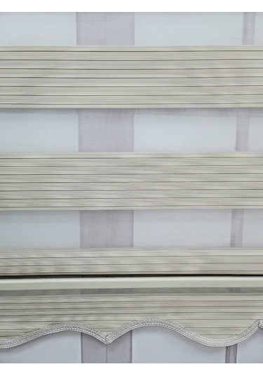 Bbb Pliseli Stor Zebra Perde Sert Plastik Kasalı