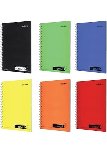 Çınar Im Smart A4 40 Yaprak Plastik Kapak Spiralli Defter 2 Çizgili+2 Kareli