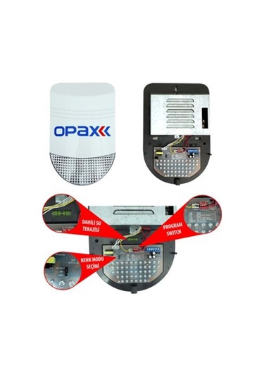 Bgr 10 Kablolu 48 Led Kırmızı / Mavi / Kırmızı Mavi Işıklı Harici