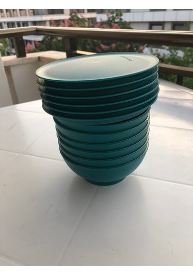 Tupperware 275 ML Saklama Kabı 6'lı Zümrüt Yeşil