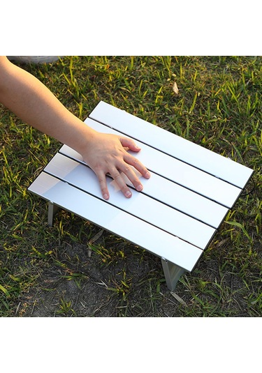 Suntek Katlanabilir Kamp Masası Balıkçılık Sırt A Gri