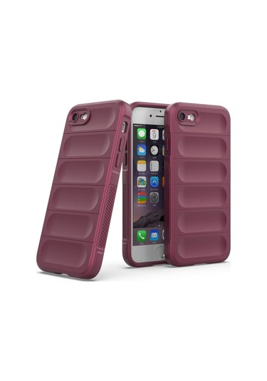 iPhone Uyumlu 7 / 8 Kılıf Optimum Lens Çerçeveli Silikon Kapak