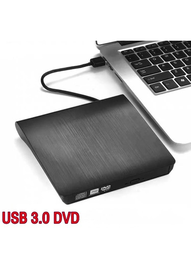 Monozone Usb 3.0 Harici Dvdrw Slim External Cd Dvd Yazıcı Okuyucu