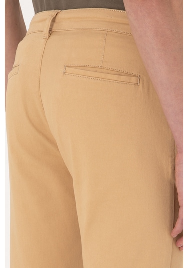U.S. Polo Assn. Erkek Camel Kanvas Pantolon 50309142-VR015