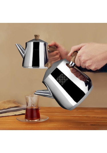 Serenk Definition Çelik  Çaydanlık Gri