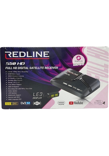 Redline S50 Hd Uydu Alıcısı Sunplus Cpu
