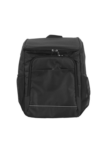 Qingmipy Dış Mekan İçin Isı Ve Soğuk Saklama Özelliği, Büyük Kapasiteli, Su Geçirmez Oxford Kumaş, Aluminyum Folyo İç Linerli Sırt Çantası Siyah Diğer