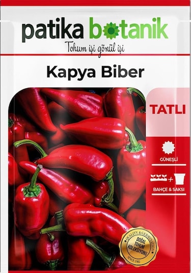 200 Adet Kapya Biber Tohumu