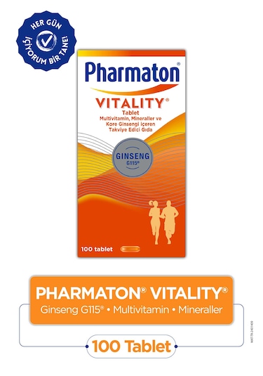 Pharmaton Vitality 100 Tablet