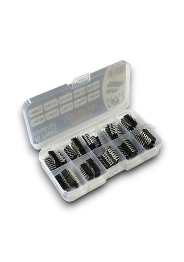 74 Serisi Lojik Entegre Seti 10 Tip 60 Parça