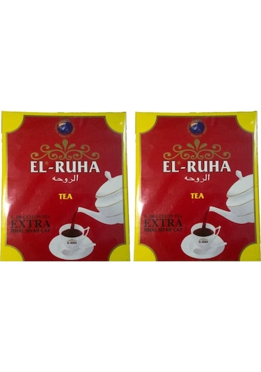 El-Ruha Ceylon Extra İthal Siyah Dökme Çay 2 x 400 G