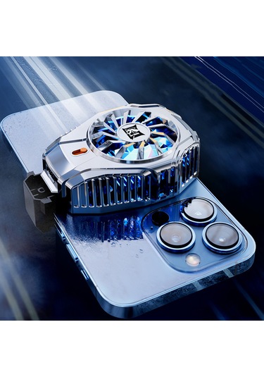 Tüm Telefonlarla Uyumlu Telefon Soğutucu Soğutma Fan Ultra Sessiz