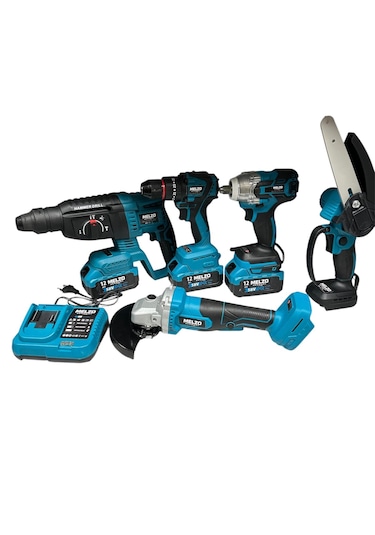 Melzo Germany MLZ7757 5'li Matkap Seti Mavi