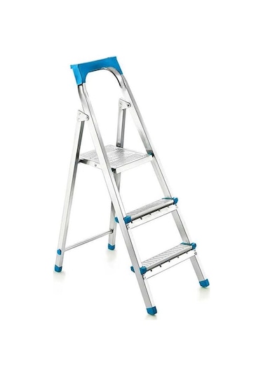 2+1basamaklı Metal Merdiven Y: 60cm - 120kg.taşıma Kapasitesi