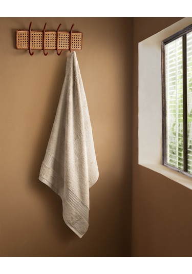 Madame Coco Clarette Banyo Havlusu - Soft Gri - 90x150 Cm 8684427003541 Çok Renkli