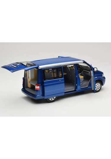 1:18 Norev 2003 Volkswagen T5 Multivan Minibus California Ravenna Blue