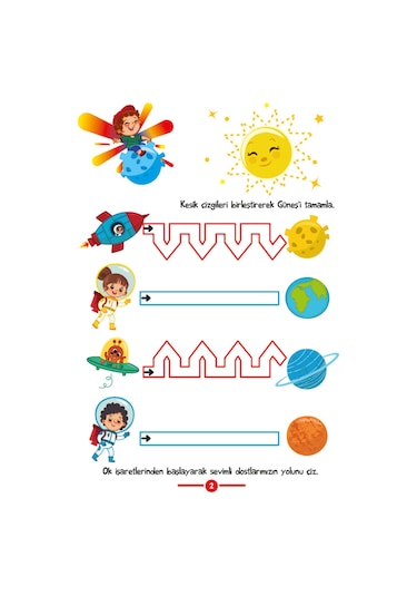Çizgi 5-6 Yaş-Zihinsel Becerilerimi Geliştiriyorum- Limonkids