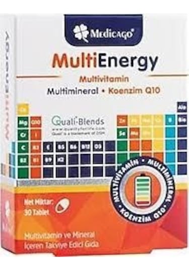 Medicago Multienergy 30 +30 Kapsül