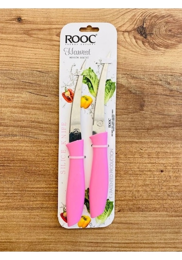 2'li Meyve - Sebze Bıçak Seti Royaleks-mr-002 Çok Renkli
