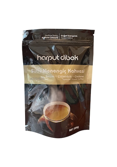 Harput Dibek Sütlü Menengiç Kahvesi 200 Gr X 4 Adet Geleneksel