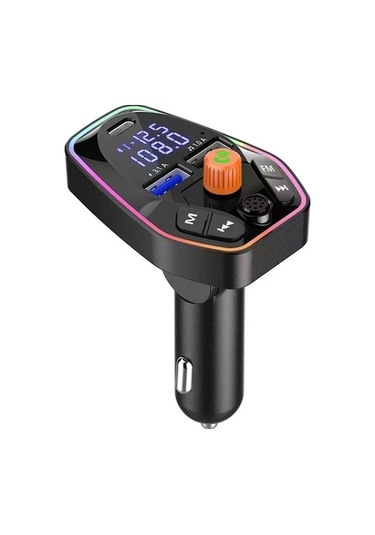 Ankatek Sones Q9 Araç Bluetooth Mp3, Type-c Bağlantı Noktalı Pd Şarjlı Fm Verici Vg