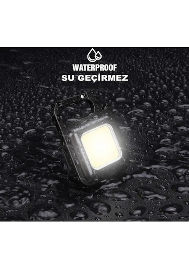 El Feneri Flash Mıknatıslı Su Geçirmez Şişe Açaçaklı Ampul