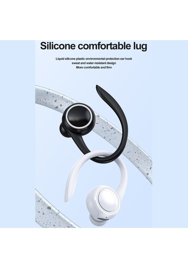 Skycity Kulak Kancalı Tasarım, Derin Gürültü Azaltma, Yüksek Çözünürlüklü Ses, Düşük Gecikme, Ipx4 Suya Dayanıklı, 20 Saat Pil Ömrü